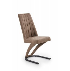 Jídelní židle K338 hnědá Halmar
