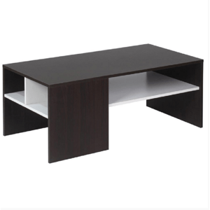 Konferenční stolek, ořech / bílá, VIENNA NEW 0000230199 Tempo Kondela