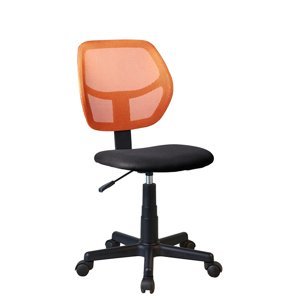 Kancelářská židle MESH Oranžová,Kancelářská židle MESH Oranžová