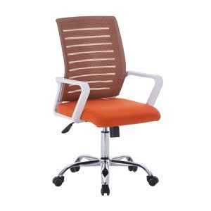 Kancelářská židle CAGE Oranžová,Kancelářská židle CAGE Oranžová