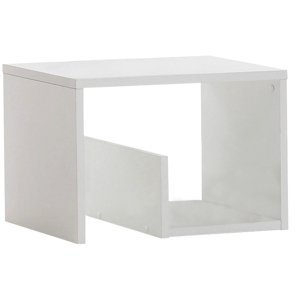 Příruční stolek, bílá, VOLKER 0000235874 Tempo Kondela