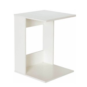 Příruční stolek, bílé provedení, ZENOR 0000235876 Tempo Kondela