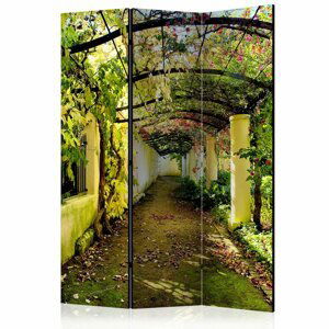 Paraván Romantic Garden Dekorhome 135x172 cm (3-dílný),Paraván Romantic Garden Dekorhome 135x172 cm (3-dílný)