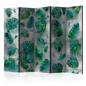 Paraván Modernist Jungle Dekorhome 225x172 cm (5-dílný),Paraván Modernist Jungle Dekorhome 225x172 cm (5-dílný)