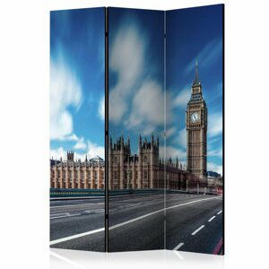 Paraván Sunny London Dekorhome 135x172 cm (3-dílný),Paraván Sunny London Dekorhome 135x172 cm (3-dílný)