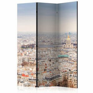 Paraván Paris Streets Dekorhome 135x172 cm (3-dílný),Paraván Paris Streets Dekorhome 135x172 cm (3-dílný)