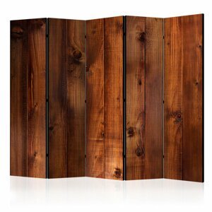 Paraván Pine Board Dekorhome 225x172 cm (5-dílný),Paraván Pine Board Dekorhome 225x172 cm (5-dílný)