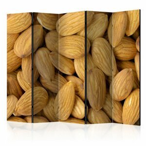 Paraván Tasty almonds Dekorhome 225x172 cm (5-dílný),Paraván Tasty almonds Dekorhome 225x172 cm (5-dílný)