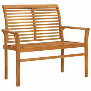 Zahradní lavice 112 cm teak Dekorhome