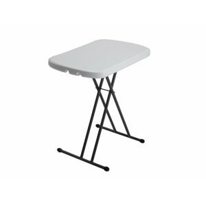 Skládací příruční stolek bílá / černá Dekorhome,Skládací příruční stolek bílá / černá Dekorhome