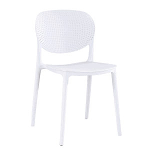 Plastová židle FEDRA stohovatelná Bílá,Plastová židle FEDRA stohovatelná Bílá