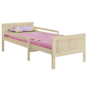 Dětská nastavitelná postel EUNIKA Borovice,Dětská nastavitelná postel EUNIKA Borovice