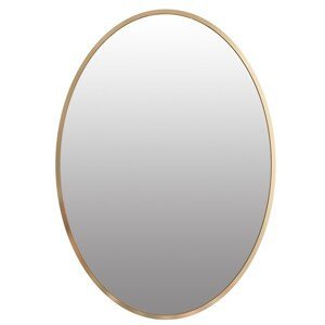 Zlaté oválné zrcadlo EBELE