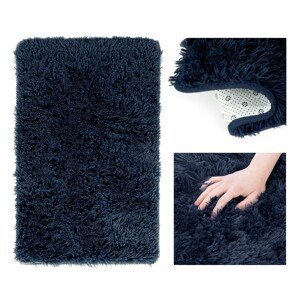 Huňatý tmavě modrý koberec KARVAG Rozměr: 160 x 230 cm