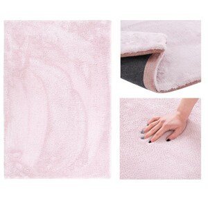 Pudrově růžový koberec MORKO Rozměr: 120 x 170 cm