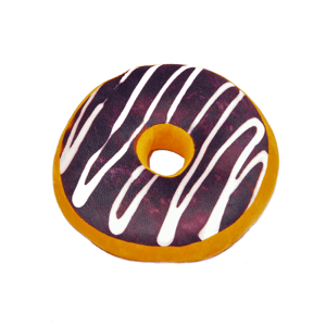 Dekorační polštářek Donut s polevou