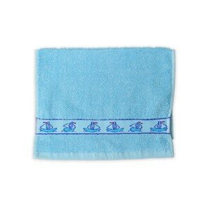 Dětský ručník KIDS modrý 30x50 cm
