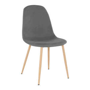 Tempo Kondela Židle LEGA - tmavě šedá + kupón KONDELA10 na okamžitou slevu 3% (kupón uplatníte v košíku)