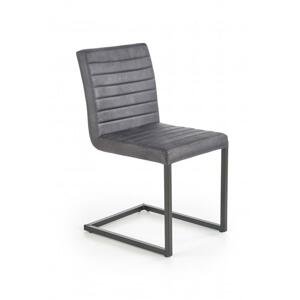 Halmar Jídelní židle K376 - šedá