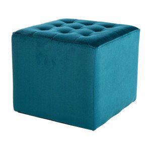 Casarredo Taburet LORI velvet tyrkysová