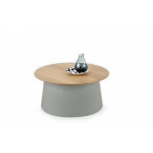 Halmar Konferenční stolek AZZURA - šedá/přírodní