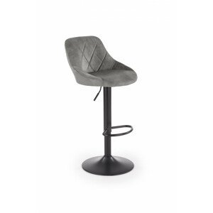 Halmar Barová židle H101 - šedá