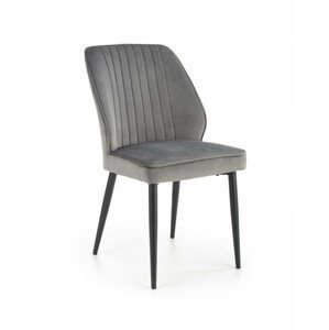 Halmar Jídelní židle K432 - šedá