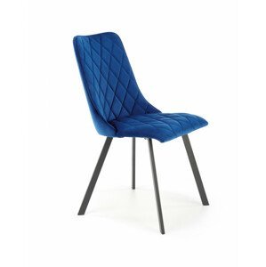 Halmar Jídelní židle K450 - modrá