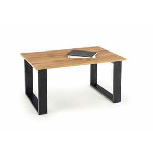 Halmar Konferenční stolek LIBRA - dub wotan/černá