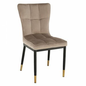 Tempo Kondela Designová jídelní židle EPONA - béžová + kupón KONDELA10 na okamžitou slevu 3% (kupón uplatníte v košíku)