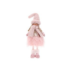 Autronic Děvčátko v růžovém kabátě a sukni, stojící ZM1362