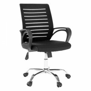 Tempo Kondela Kancelářská židle LIZBON NEW - černá + kupón KONDELA10 na okamžitou slevu 3% (kupón uplatníte v košíku)