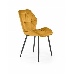 Halmar Jídelní židle K453 - žlutá