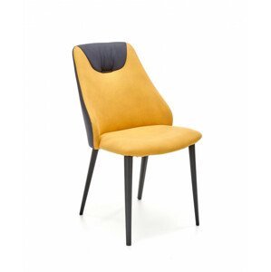 Halmar Jídelní židle K470 - žlutá