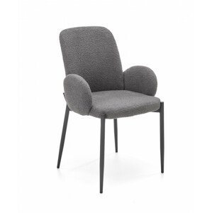 Halmar Jídelní židle K477 - šedá