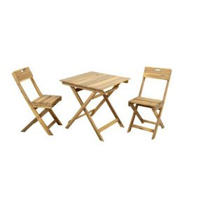 Rojaplast FILAX bistro set dřevěný