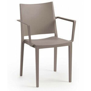 Rojaplast Křeslo MOSK ARMCHAIR - taupe