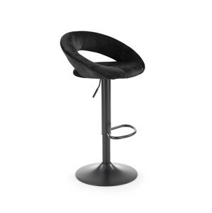Halmar Barová židle H102 - černá