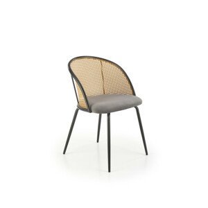 Halmar Jídelní židle K508 - šedá