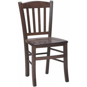 ATAN Dřevěná židle Veneta hnědá - II.jakost