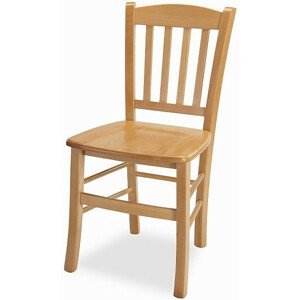ATAN Dřevěná židle Pamela, masiv rustikal - II.jakost
