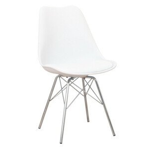 Tempo Kondela Židle TAMORA - bílá + kupón KONDELA10 na okamžitou slevu 3% (kupón uplatníte v košíku)