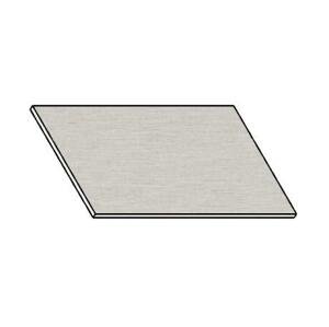 Casarredo Kuchyňská pracovní deska 60 cm - aluminium mat