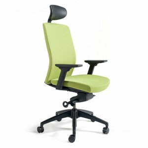 Office Pro Kancelářská židle J2 SP černý plast - zelená 203