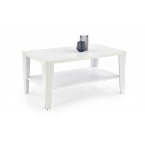 Halmar Konferenční stolek Manta obdélník - bílý