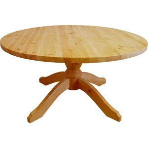 Unis Stůl dřevěný 00444 kulatý