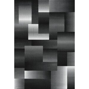 Ayyildiz Kusový koberec Miami 6560 – šedá/černá 80x300 cm