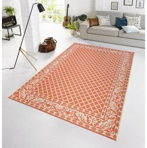 Hanse Home Kusový koberec BOTANY Royal 102478 venkovní (outdoor) - oranžová 115x165 cm