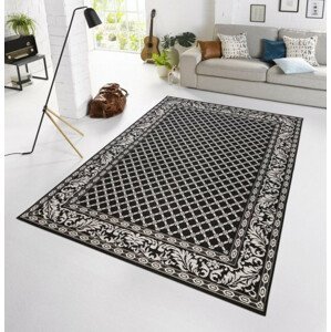 Hanse Home Kusový koberec BOTANY Royal 102479 venkovní (outdoor) černá 115x165 cm