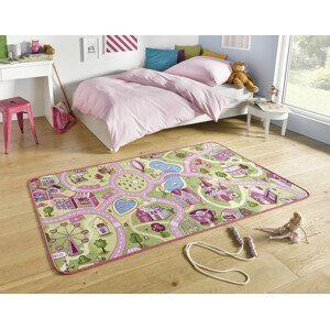 Hanse Home Dětský kusový koberec Play 102378 růžová 200x300 cm